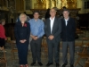  La Presidente Anna Maria Traversa, il Sindaco Giovanni Franchino, il Maestro Lino Blanchod e il Dott.Bertone.